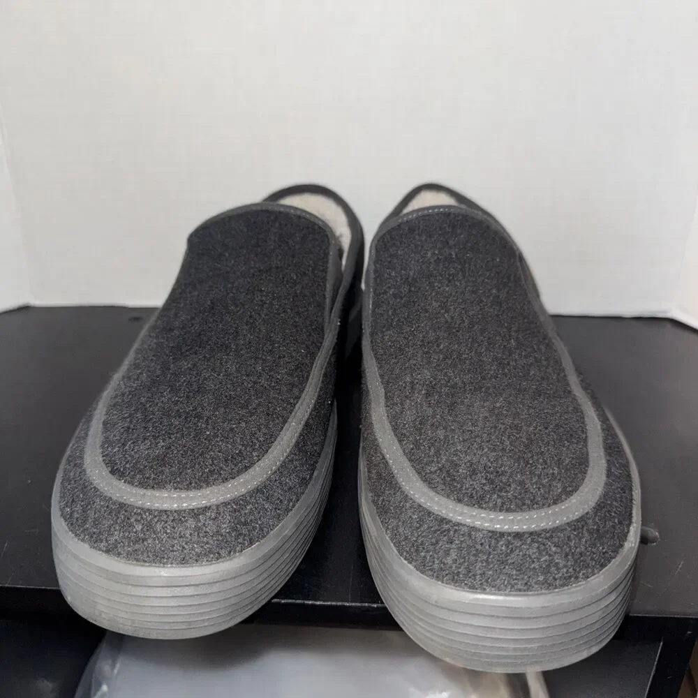 HEY DUDE - Men's Sunapee Warmth Slipper Shoes - Black - Size 13